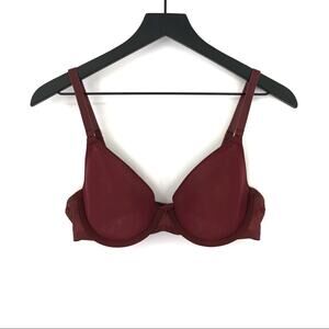 CUUP The Demi Bra Merlot 34C
